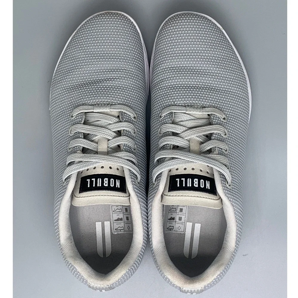 NOBULL Trainer Heather Grey SuperFabric Cross Training Shoes‎ Mens 7.5 Womens 9